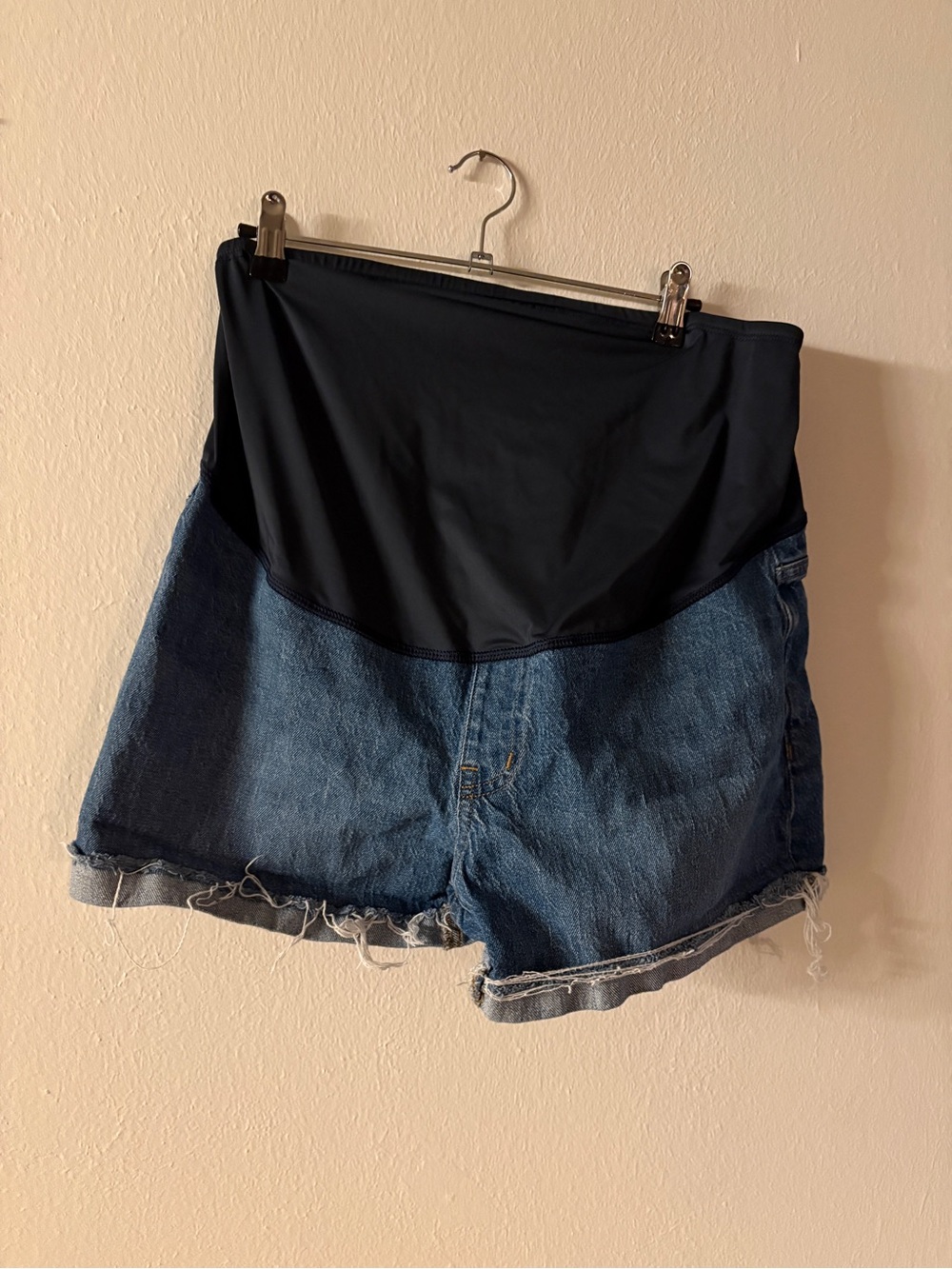 Madewell Maternity Denim Shorts